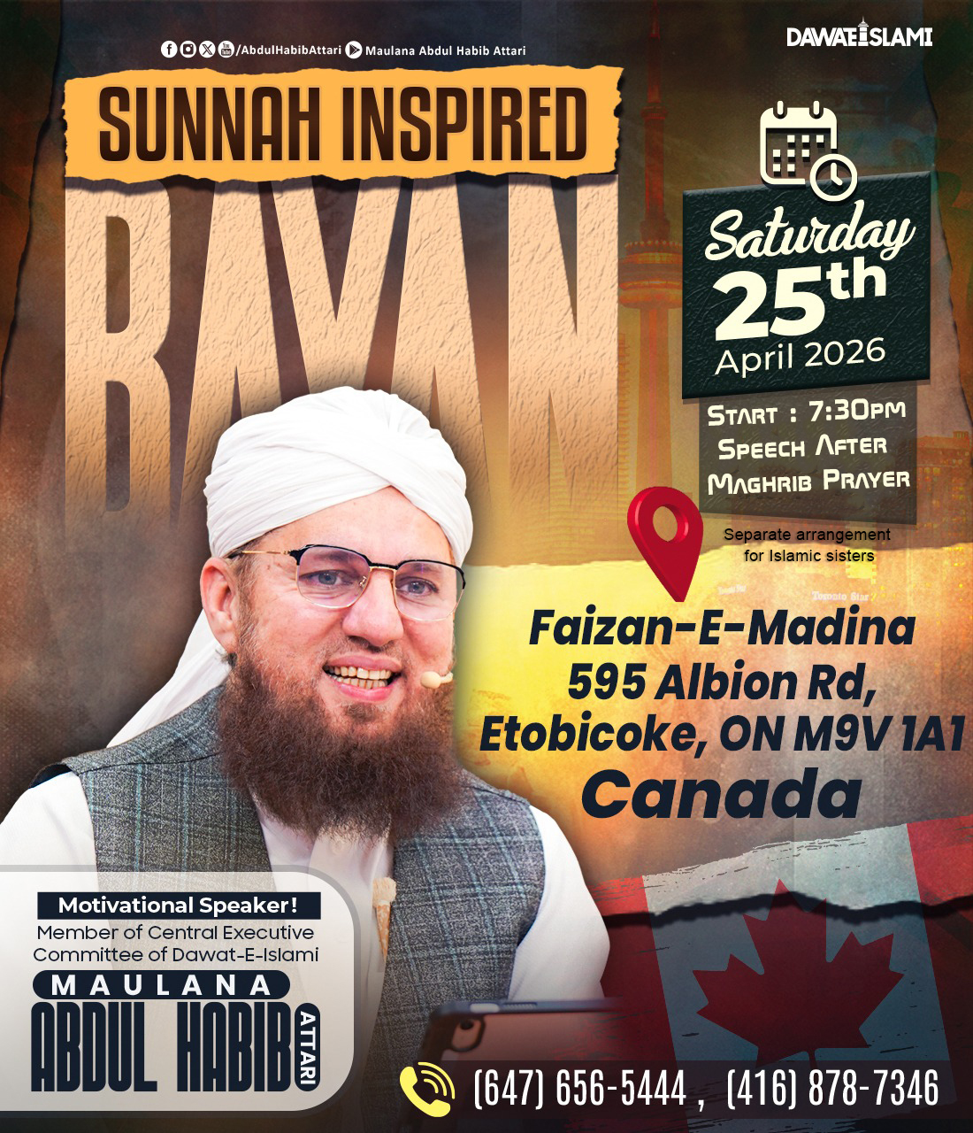 Visit in Toronto